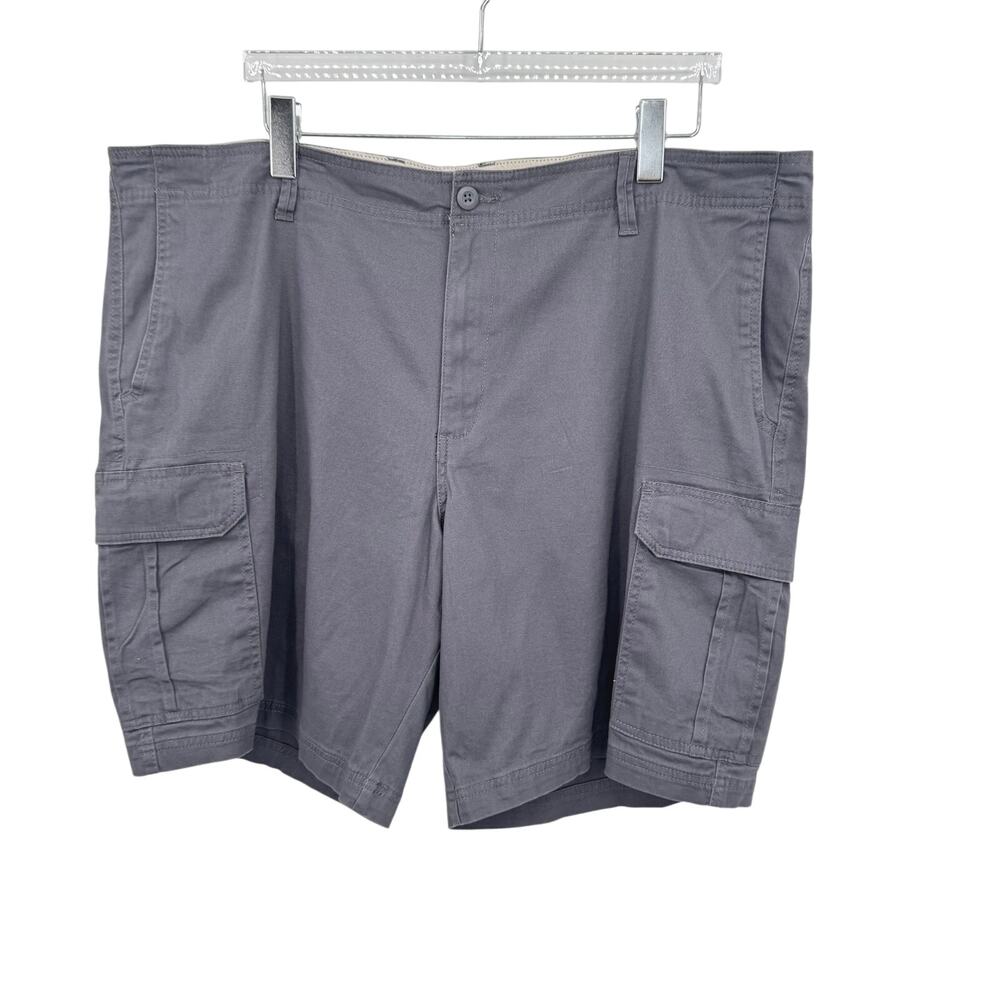 George shorts men's size 46 cargo At The Knee charcoal gray NEW